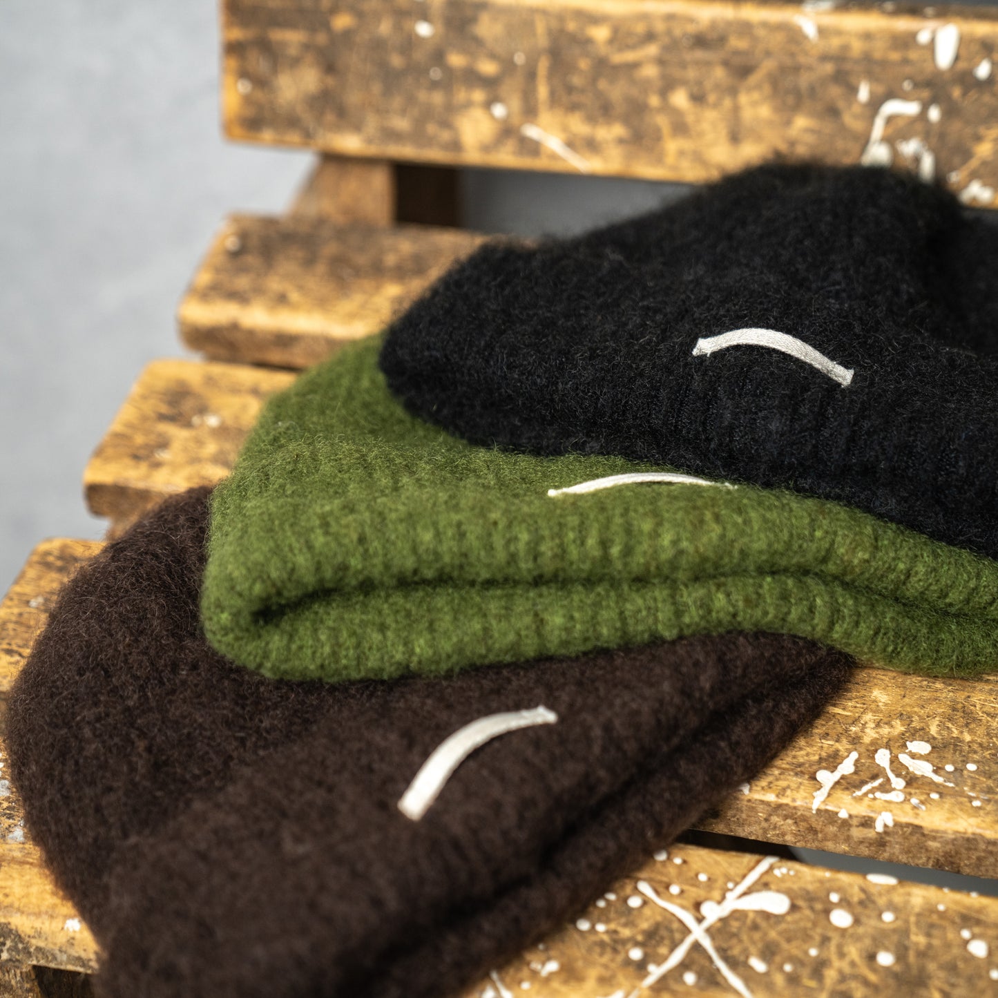 "Haze" Mohair Cap