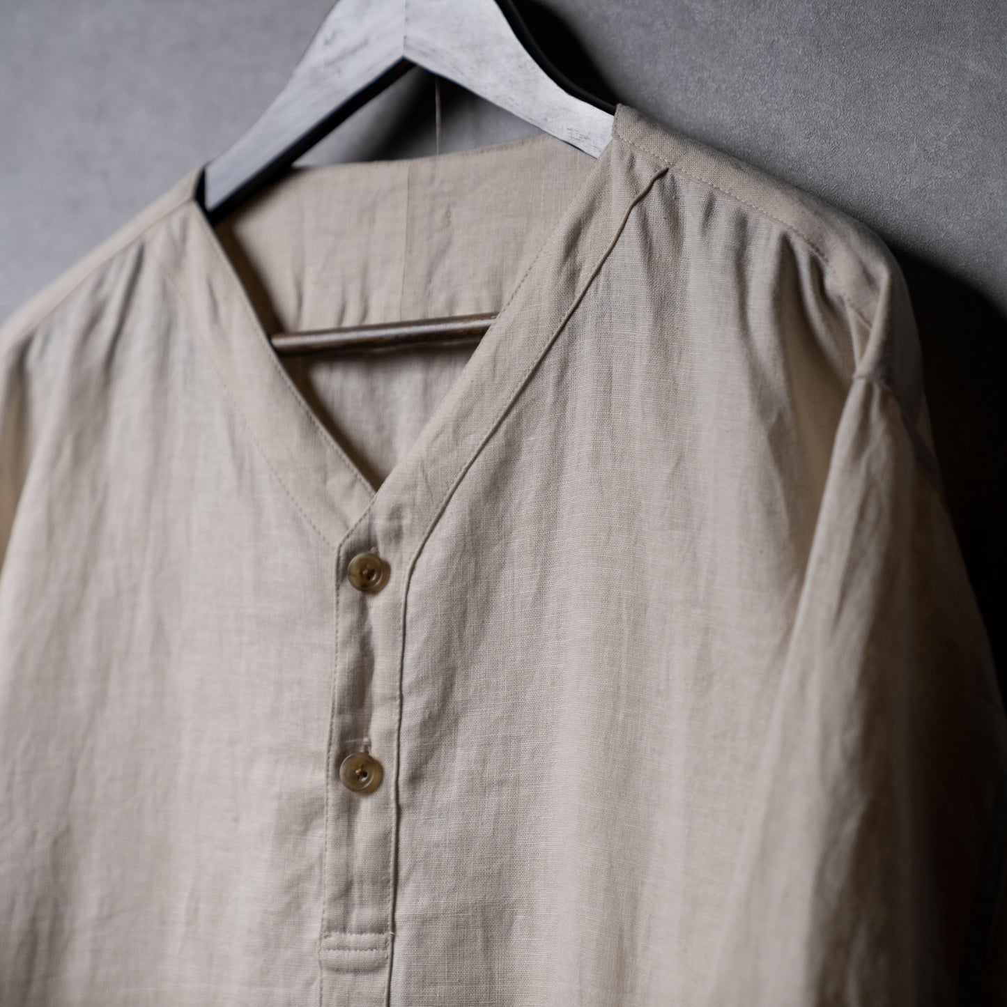Linen sleeping shirt