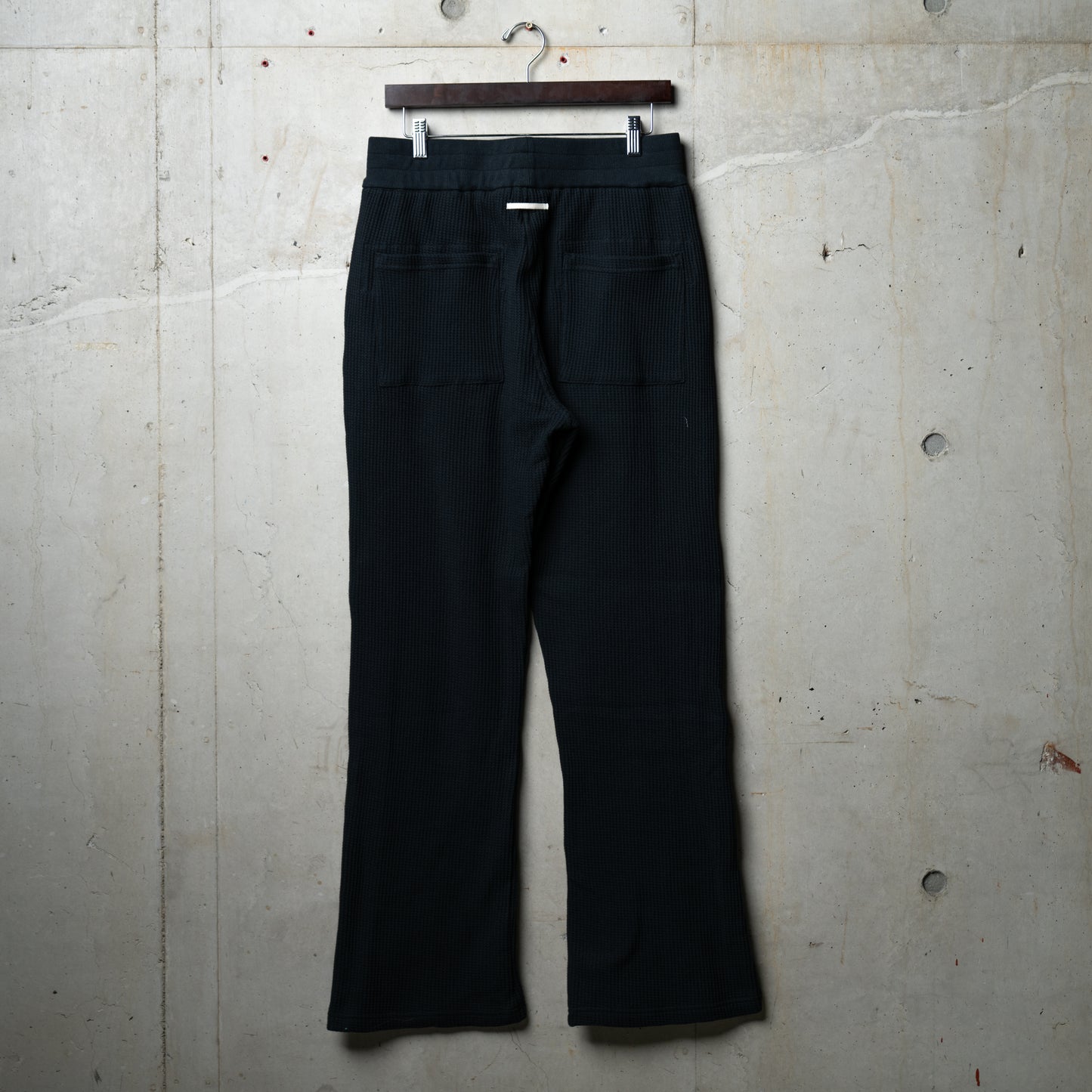 Waffle sleeping set up