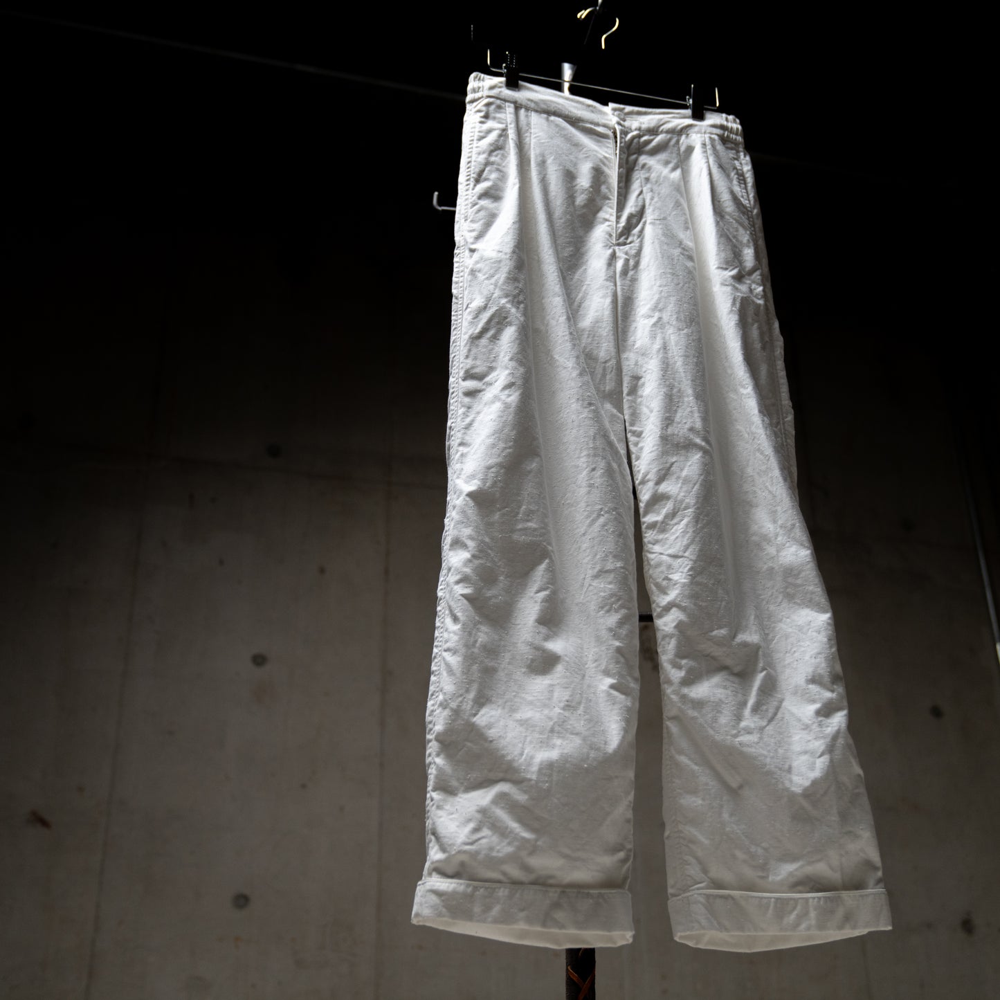 Two tuck cotton pajama pants