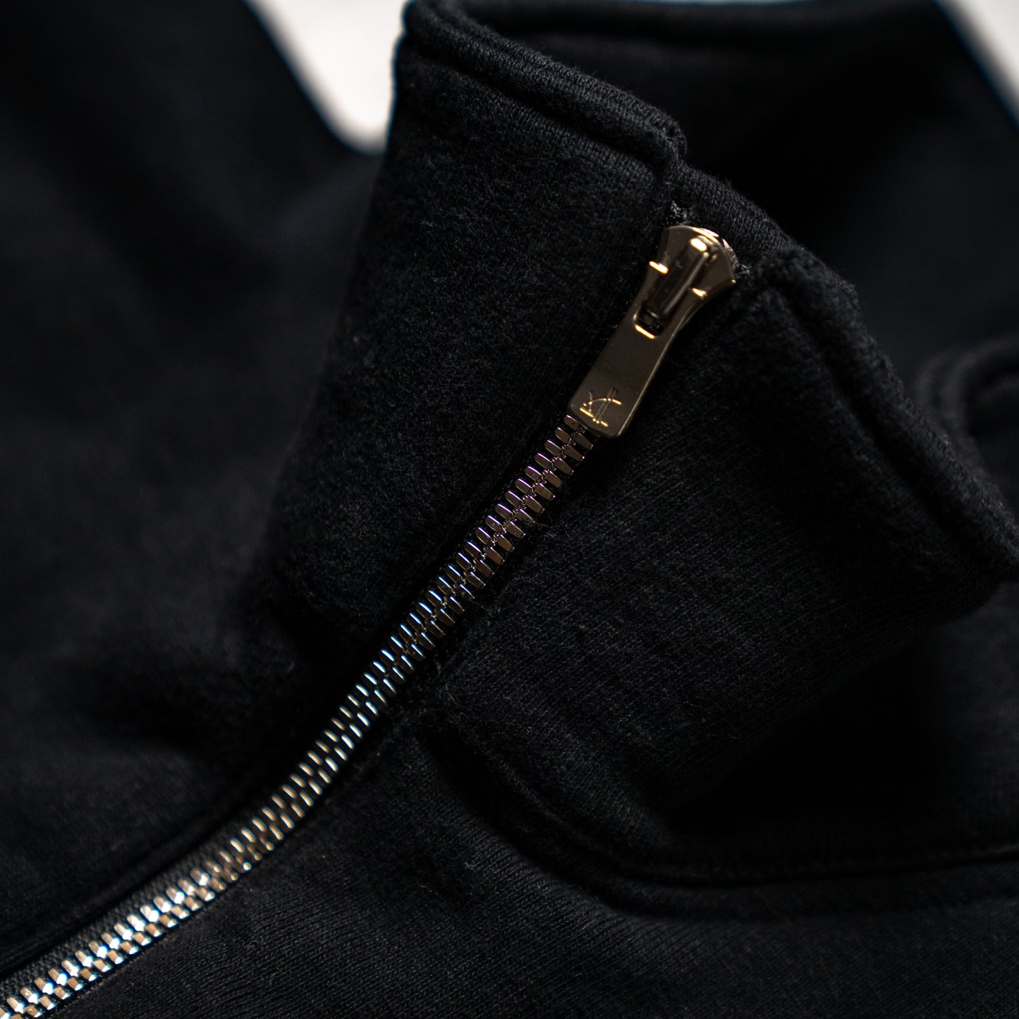 Loopwheel halfzip sweat