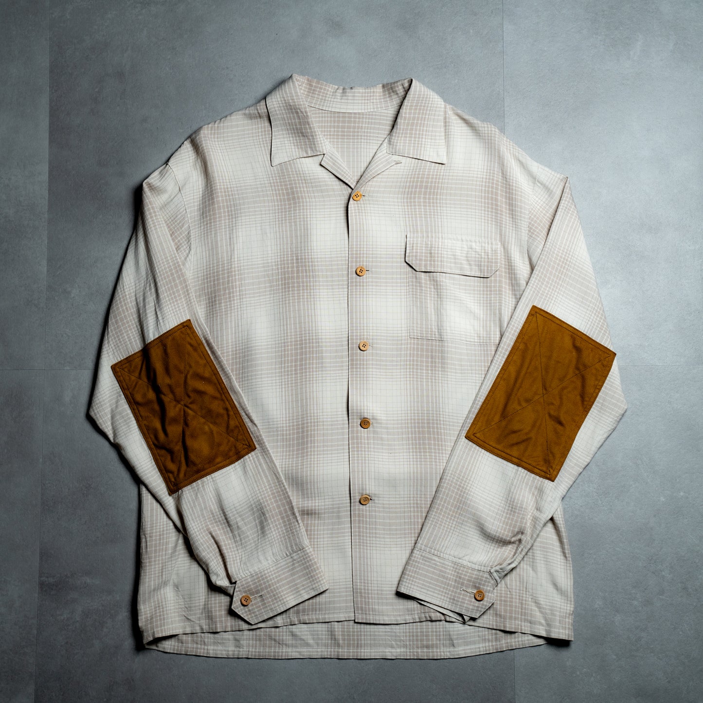 Rayon check shirt