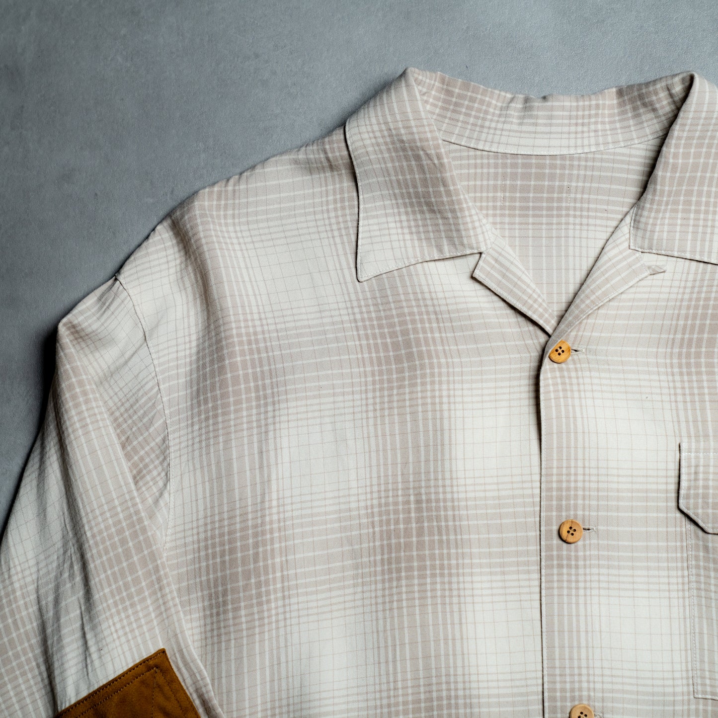 Rayon check shirt
