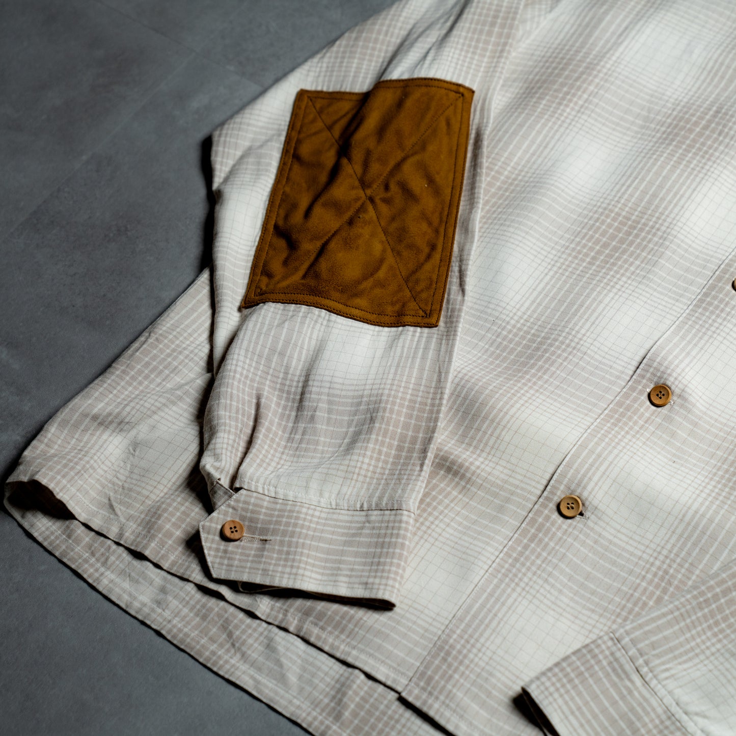 Rayon check shirt