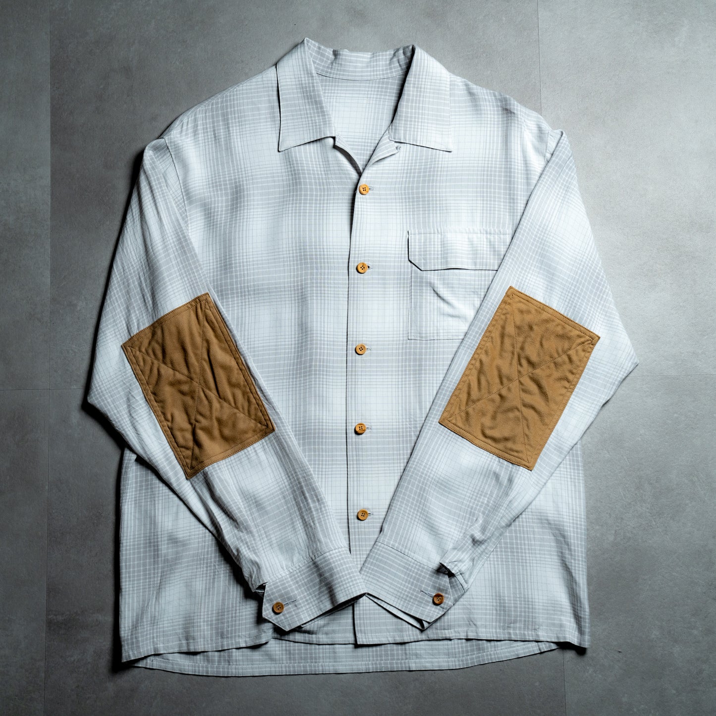Rayon check shirt