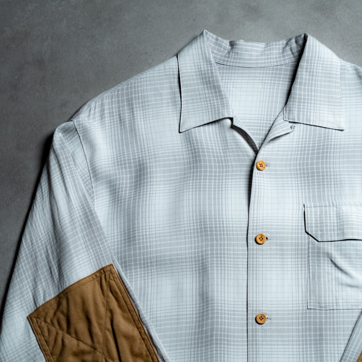Rayon check shirt
