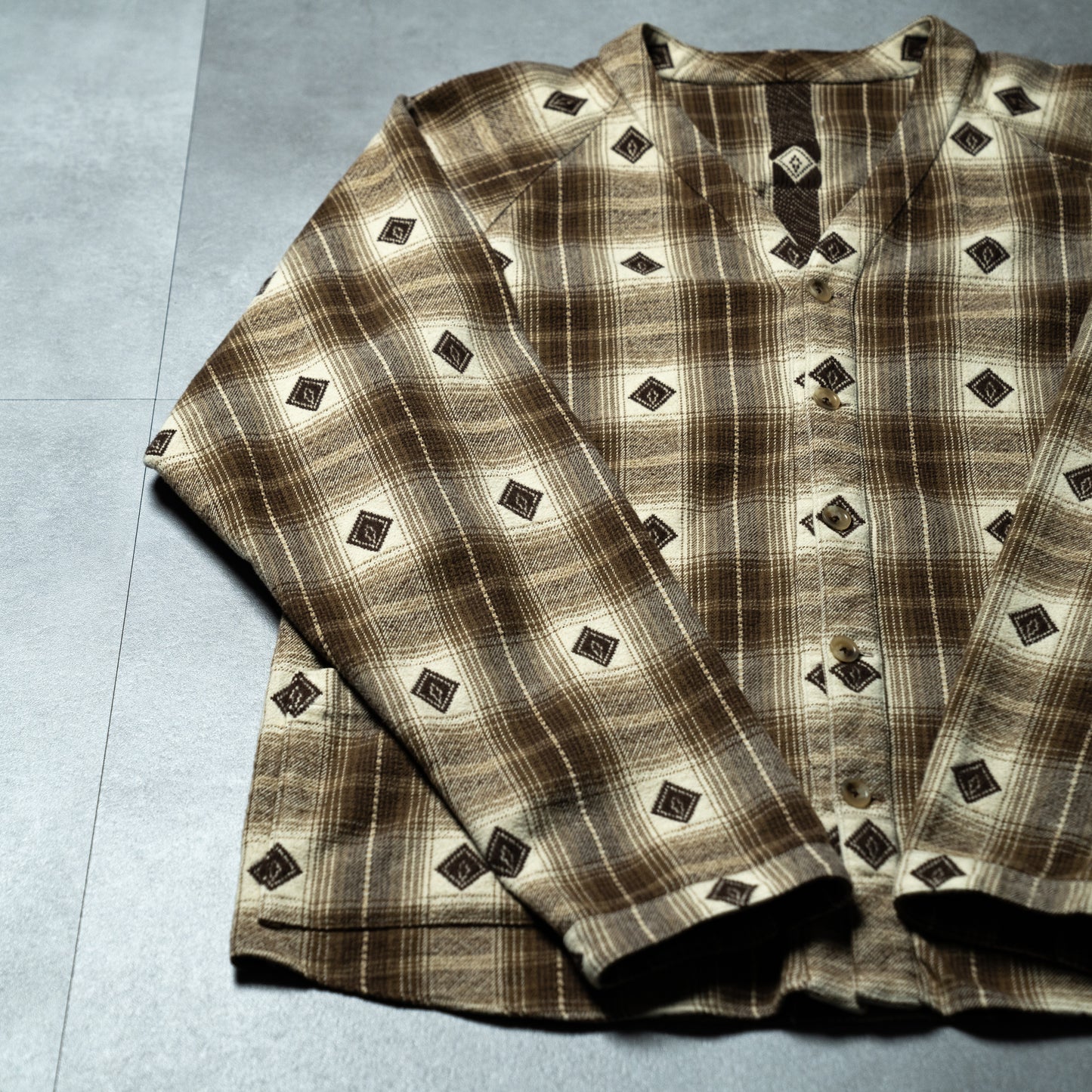 Nordic shirt cardigan