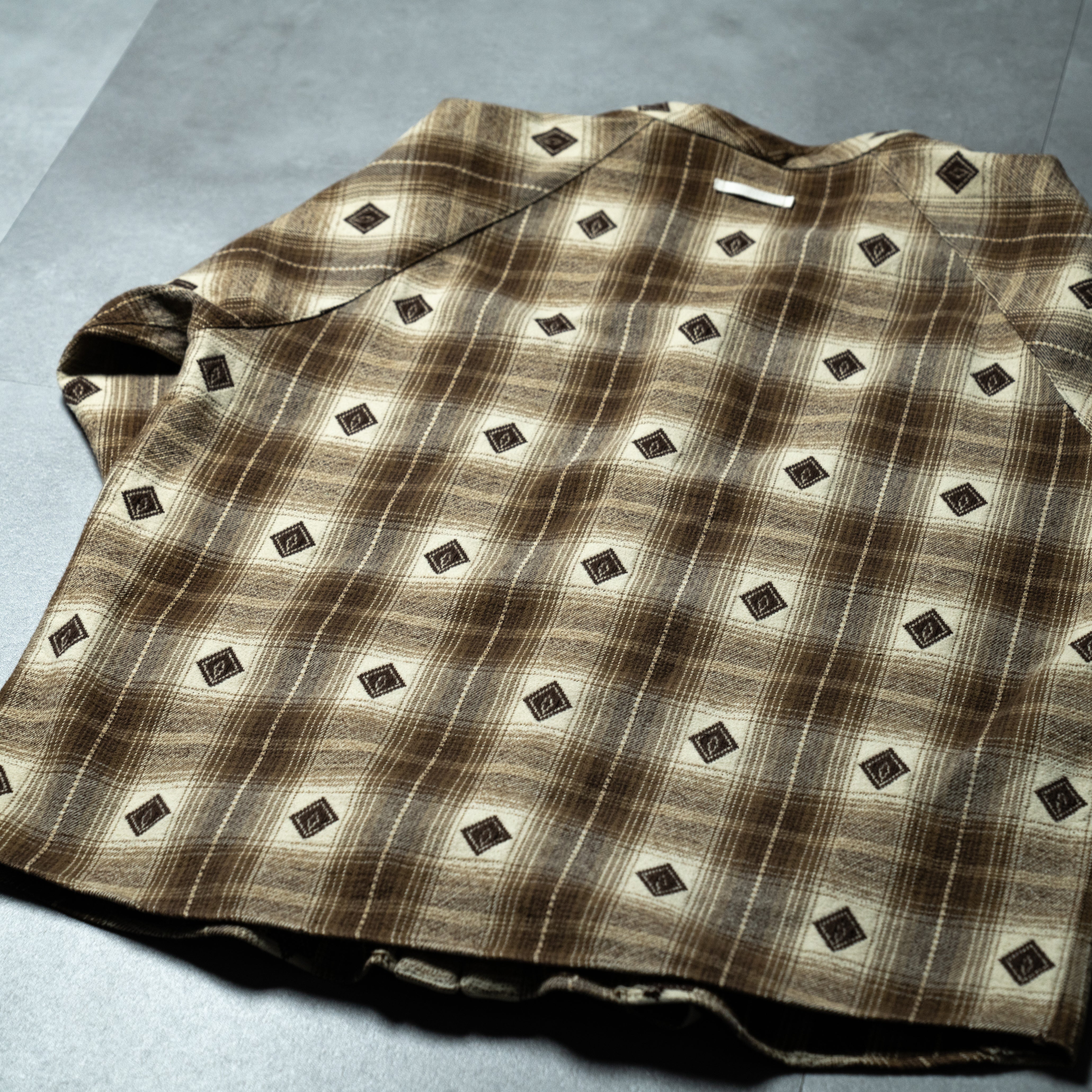 MAISON KINEMA Nordic shirt cardigan キネマ Nordic shirt cardigan – Maison Kinema