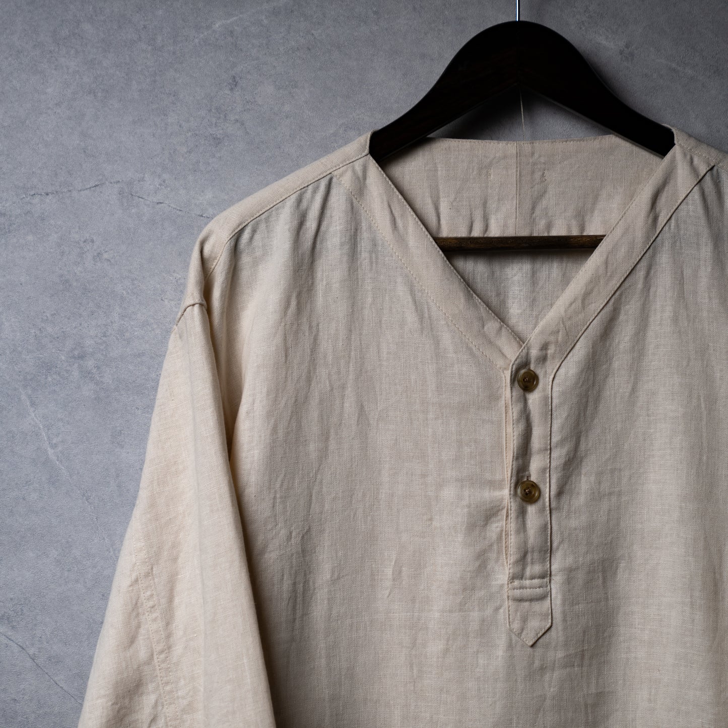 Linen sleeping shirt