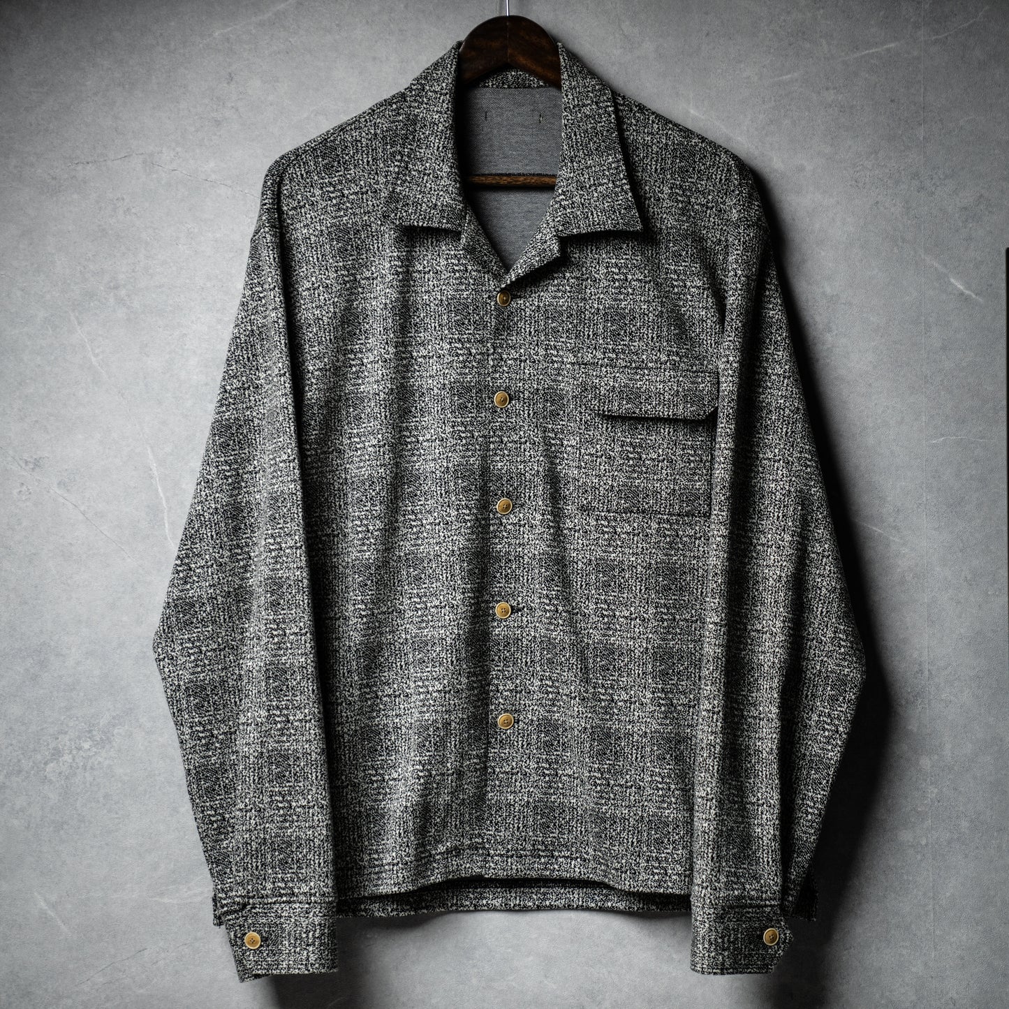 Phantom grid / Jacquard shirt