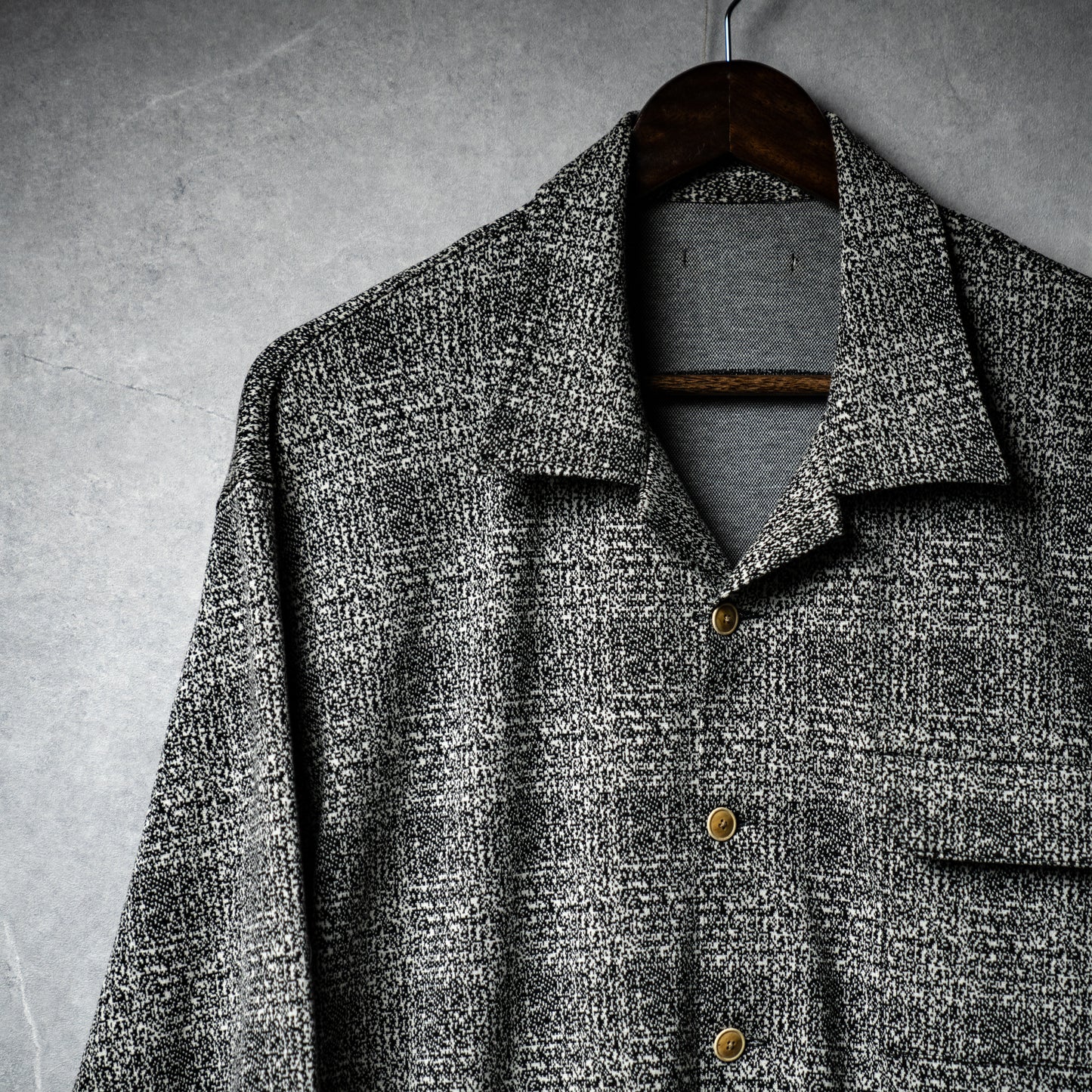 Phantom grid / Jacquard shirt