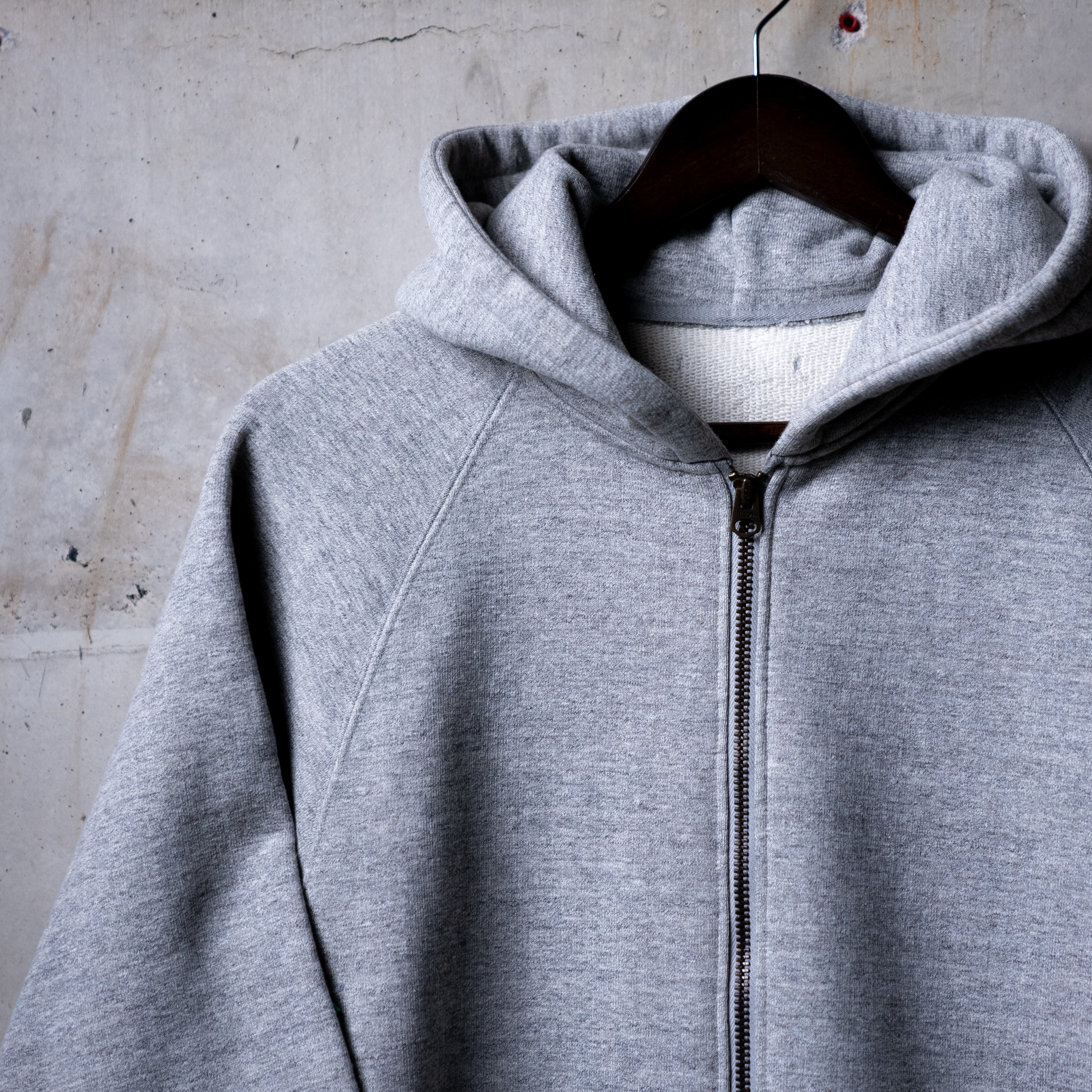 Loopwheel zip hoodie – Maison Kinema
