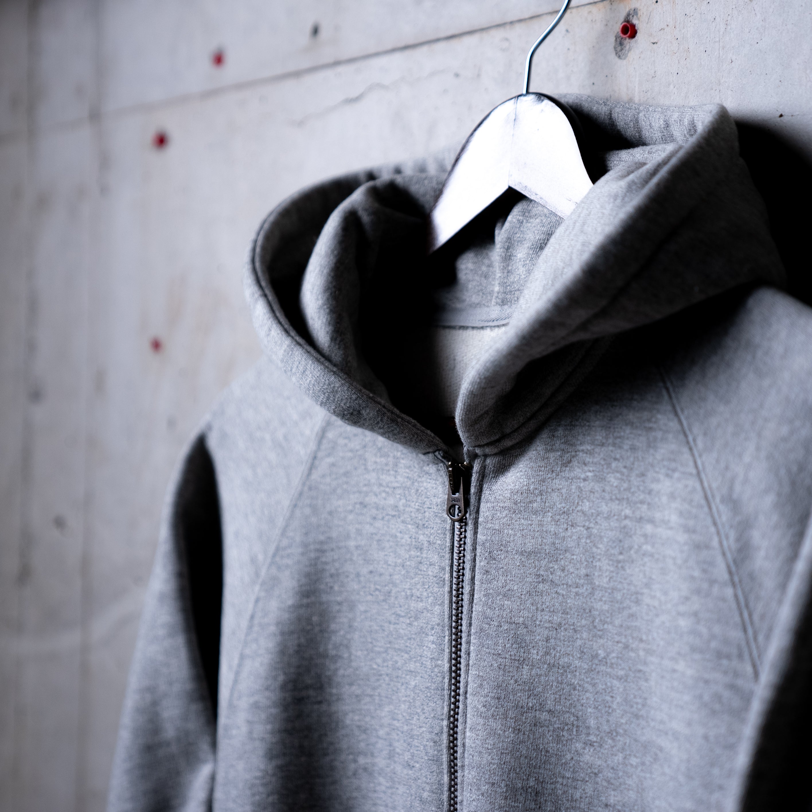 MAISON KINEMA Loopwheel zip hoodie身長163センチ55キロです