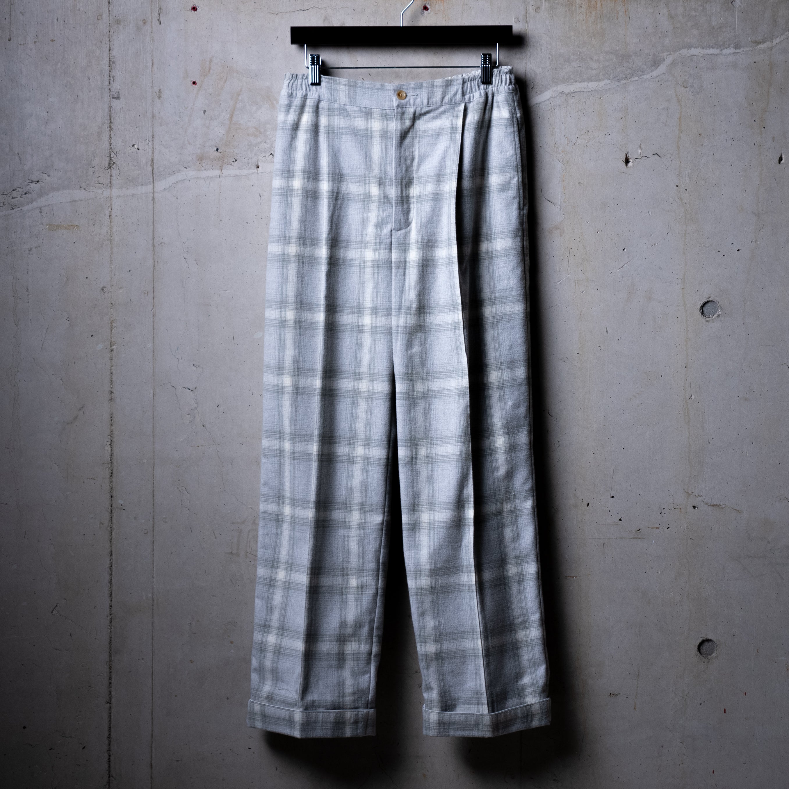 メゾンキネマMAISON KINEMA  Check pajama pants