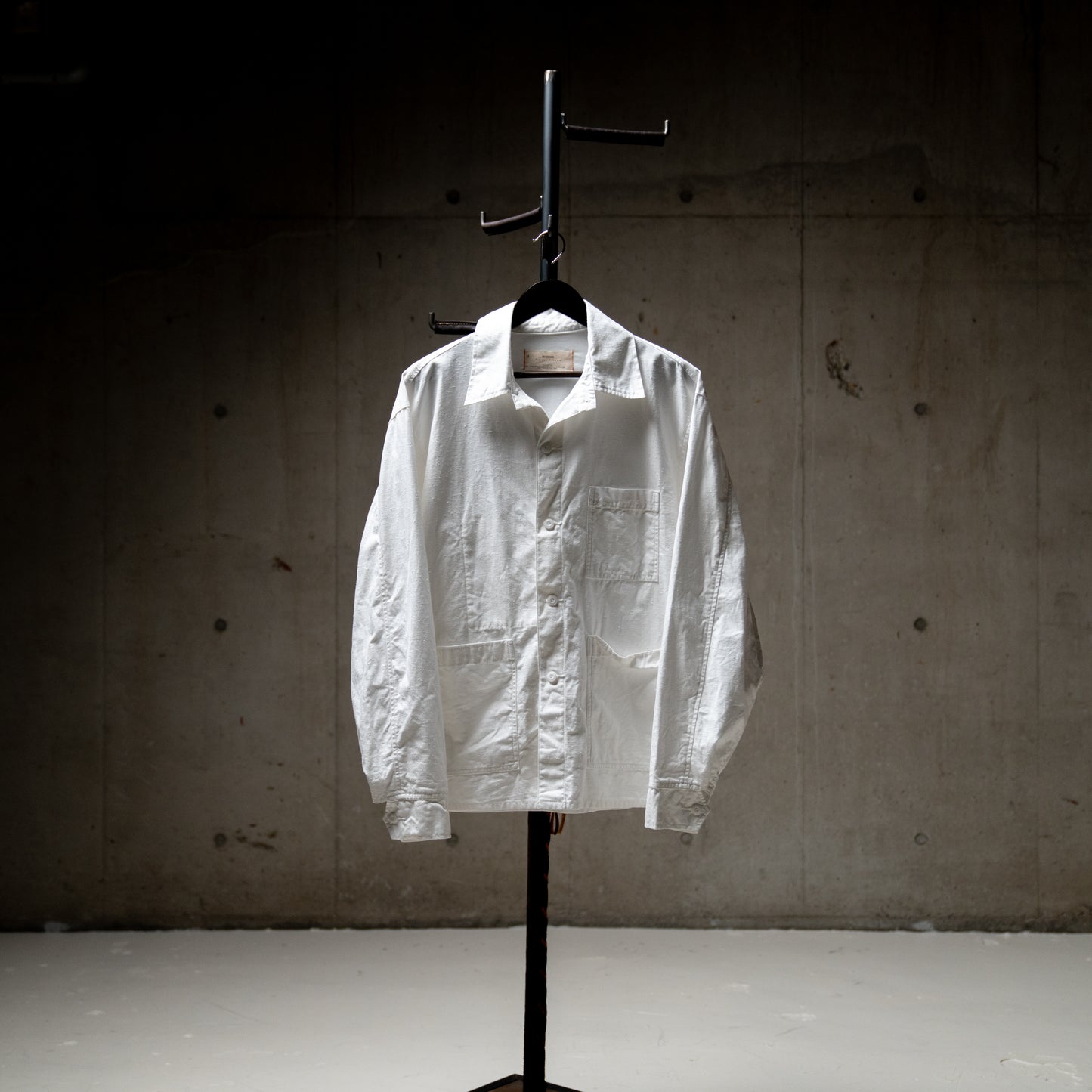 Cotton pajama shirt jacket